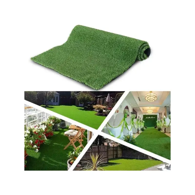 

Large Artificial Turf Dog Mat for Outdoor Use, 3.28FT x 32.8FT, Pet Lawn Carpet with Drainage Holes