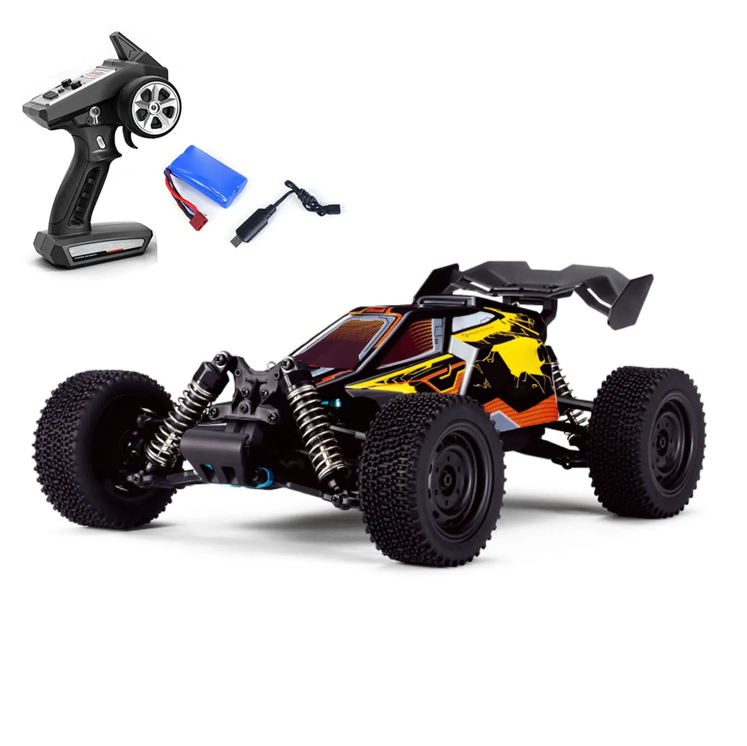 Игрушка 1/16 SCY 16201 2,4 ГГц RC Off Road Car ПВХ кузов AWD 390 Motor Multi Terrain RTR Дистанционная модель автомобиля для любителей активного отдыха