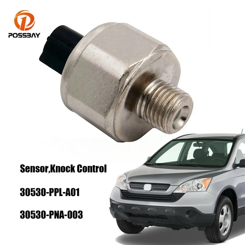 Car Knock Sensor 30530-PPL-A01 30530PNA003 Detonation Sensor Replacement Parts for Honda CR-V Civic 2003 2004 2005 2006 2007