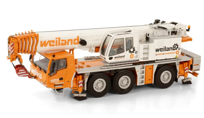 Collectible Toy Model WSI 1:50 Scale TADANO ATF 60G-3 Mobile Crane Engineering Machinery Diecast Toy Model,WEILAND 51-2088