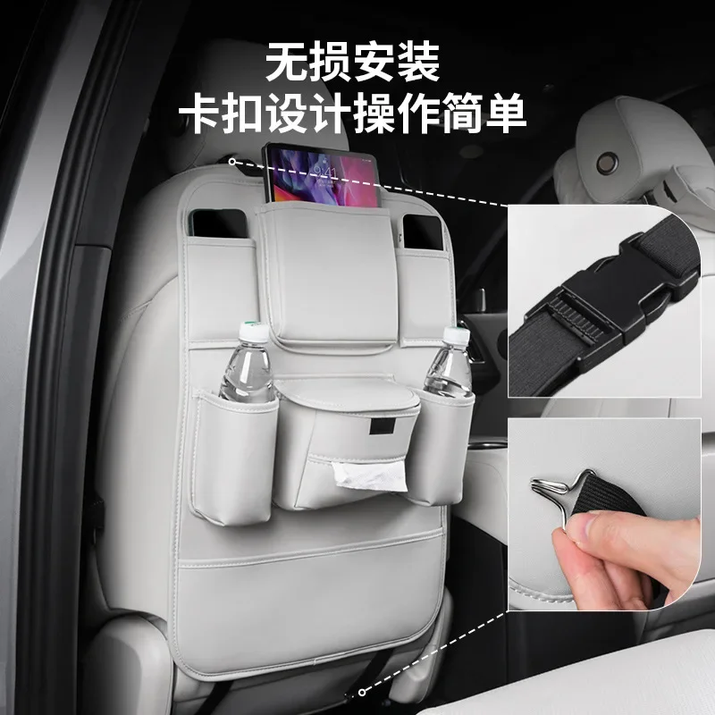 For Li Lixiang L9 L8 L7 L6 2022 2023 2024 Ideal Car Storage Bag Seat Storage Boxes Car Interior Accessories