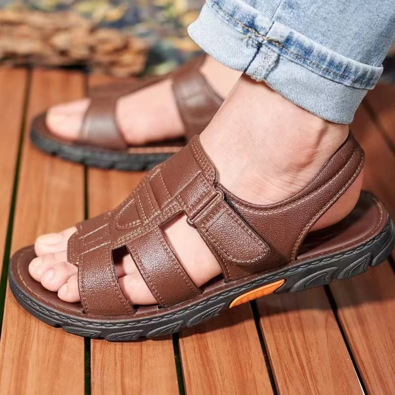 

2023 New Men Sandals Male Summer Outdoor Waterproof Casual Beach Shoes Men's Slippers Zapatos Hombre Chaussure Homme Sandalias