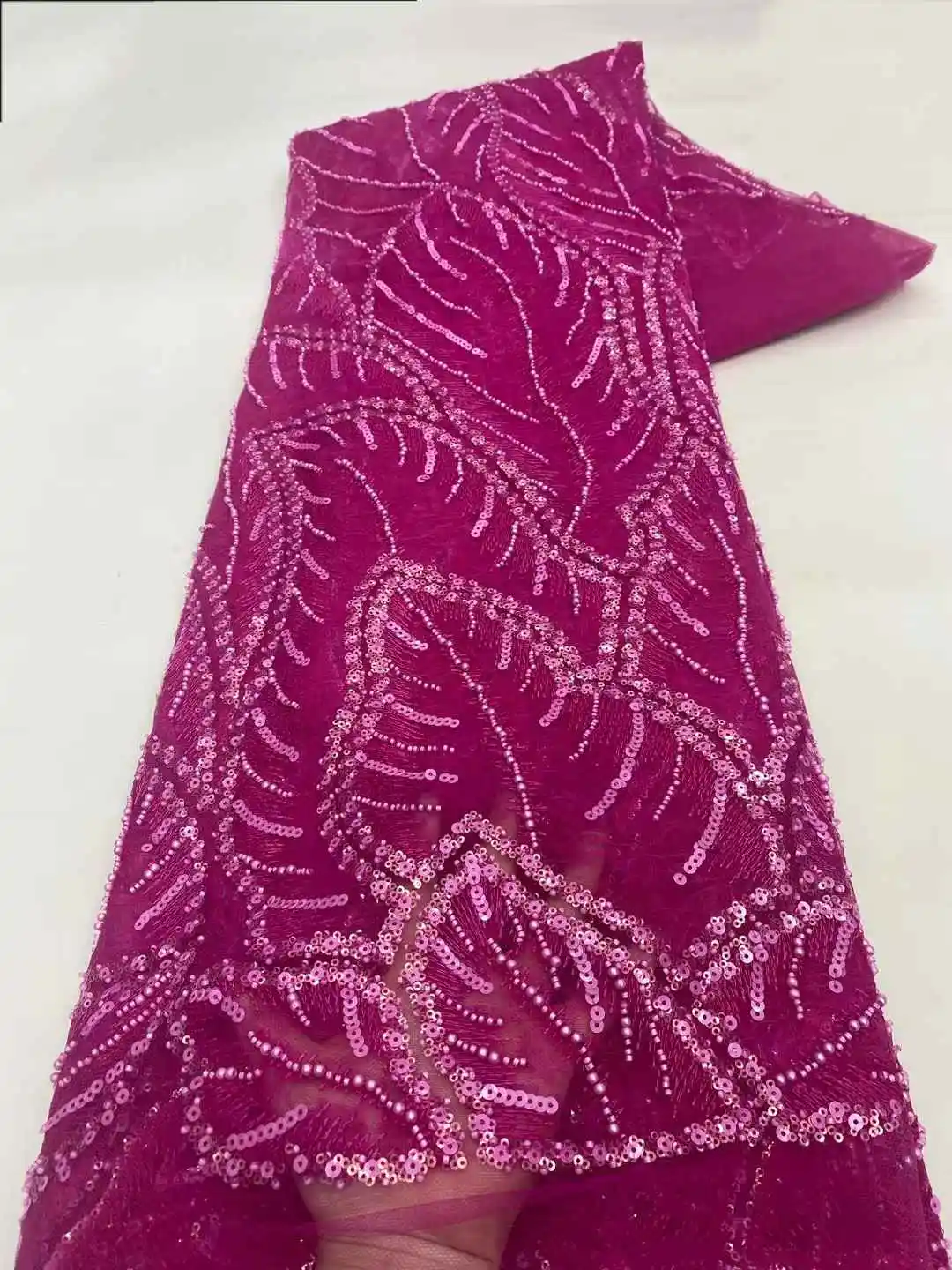 ขายส่งคุณภาพสูงแอฟริกันภาษาฝรั่งเศสคําลูกปัดผ้าลูกไม้ 2025 เย็บเย็บปักถักร้อยลูกไม้ไนจีเรียผ้าสําหรับชุดปาร์ตี้