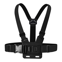 Chest Strap Mount Belt for Gopro Hero 12 11 10 9 8 7 5 4 Xiaomi Yi 4K Action Camera Chest Mount Harness for Go Pro Sport Cam Fix