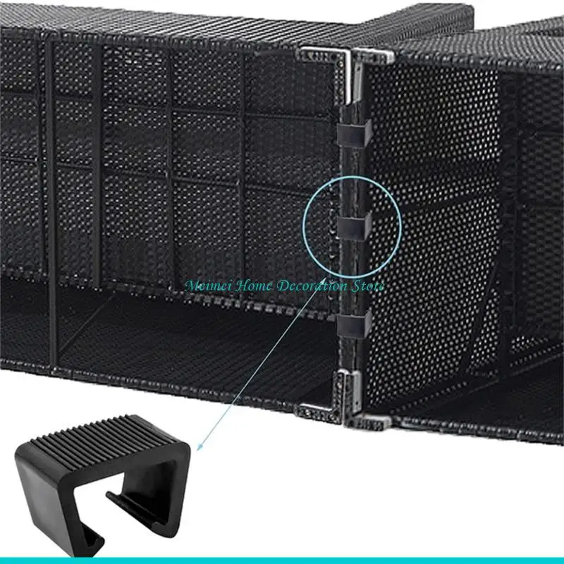 H7BF Sectional Sofa Furniture Chair Clips Rattan Furniture Clamps Wicker Chair Fasteners The Sectional or Module