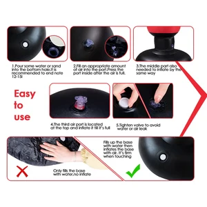 Inflatable boxing bag, drilling support, pressure relief exercise, fitness equipment, muay thai training 10 Main Sales Boxing Bag - №3