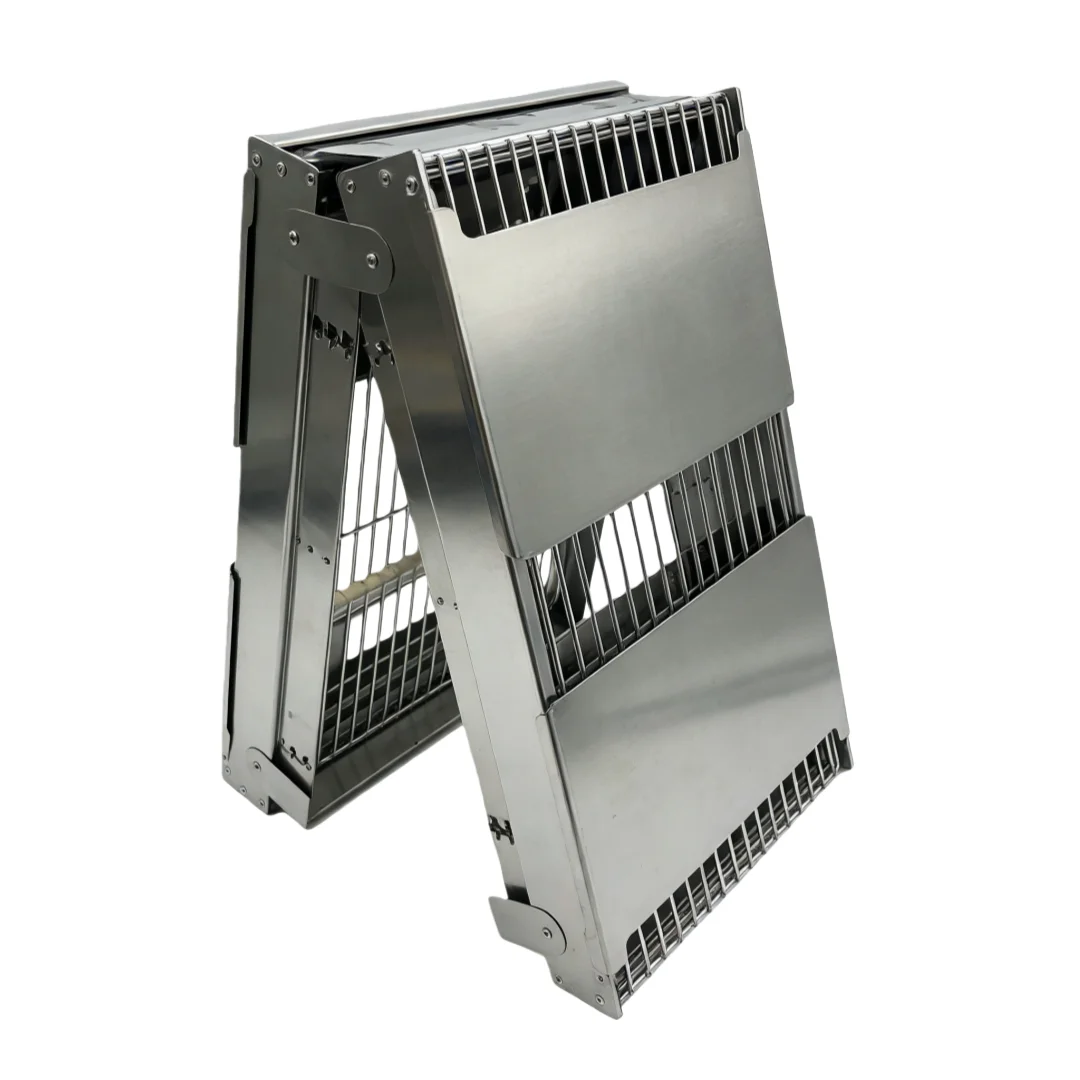 

Складной портативный гриль для кемпинга из нержавеющей стали, изготовленный на заказ