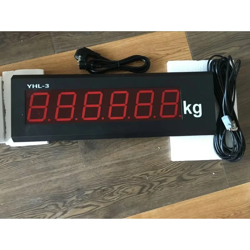 Remote Control Display Light Emitting Diode Large Screen Weighing Indicator 3 Inch Weighing Scale Remote Control Display