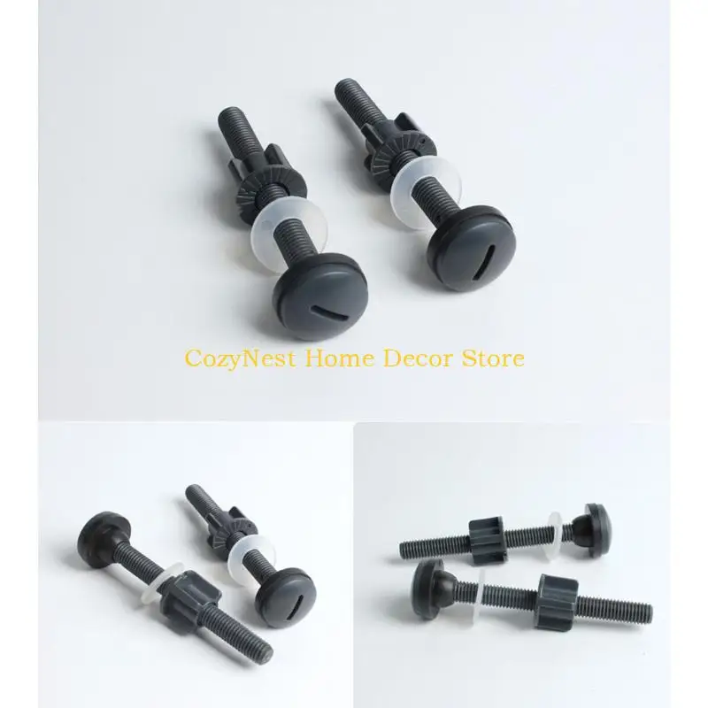 92MF Complete Toilet Repair Contains 4 Universal Mounting Screws & Gaskets Easy to Use for 2 Inch & 3 Inch Drain Valves