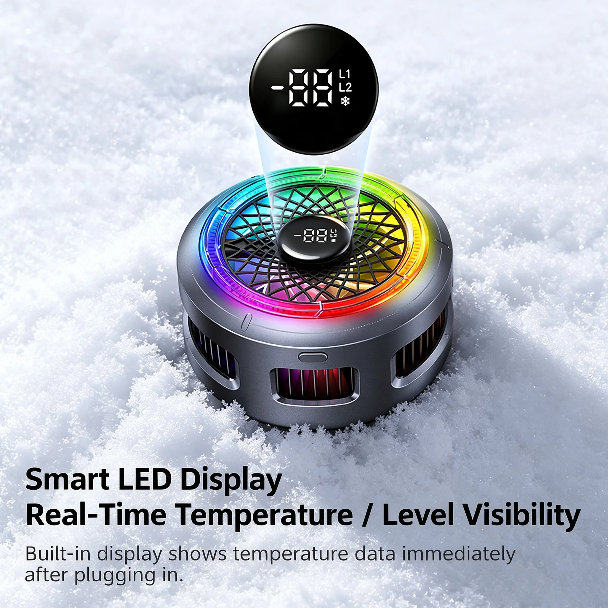 UGREEN UGREEN Semiconductor Magnetic Phone Cooler Gaming Live Stream Cooling Fan Silent Temperature Controlled Phone Radiator - Aliexpress Deal