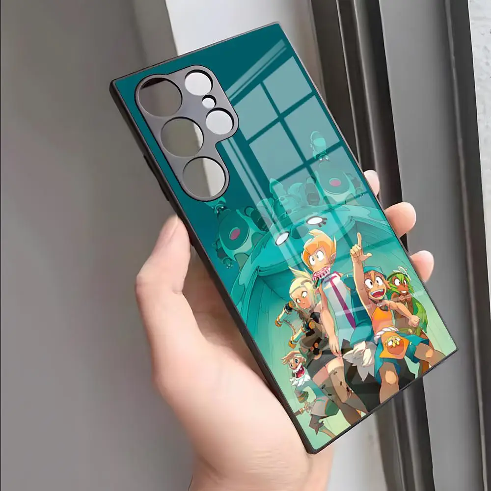 W-wakfu Gaming Phone Case For S24 Ultra Samsung S23 Fe S22 S20 S21 Plus Galaxy A54 A34 A24 A53 Note 20 Glass Cover