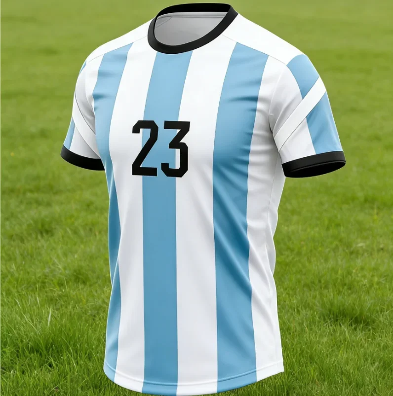 2026 Oversized Badminton Basketball Soccer Training Shirts with Breathable and Quick-Dry Properties