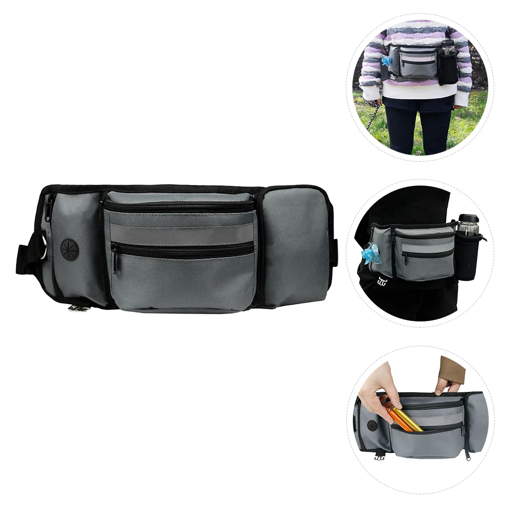 

Dog Training Waist Bag Lightweight Polyester Outdoor Activities Snack Pouch Pet Supplies Dog Walking Multiple Storage Treat Bag
