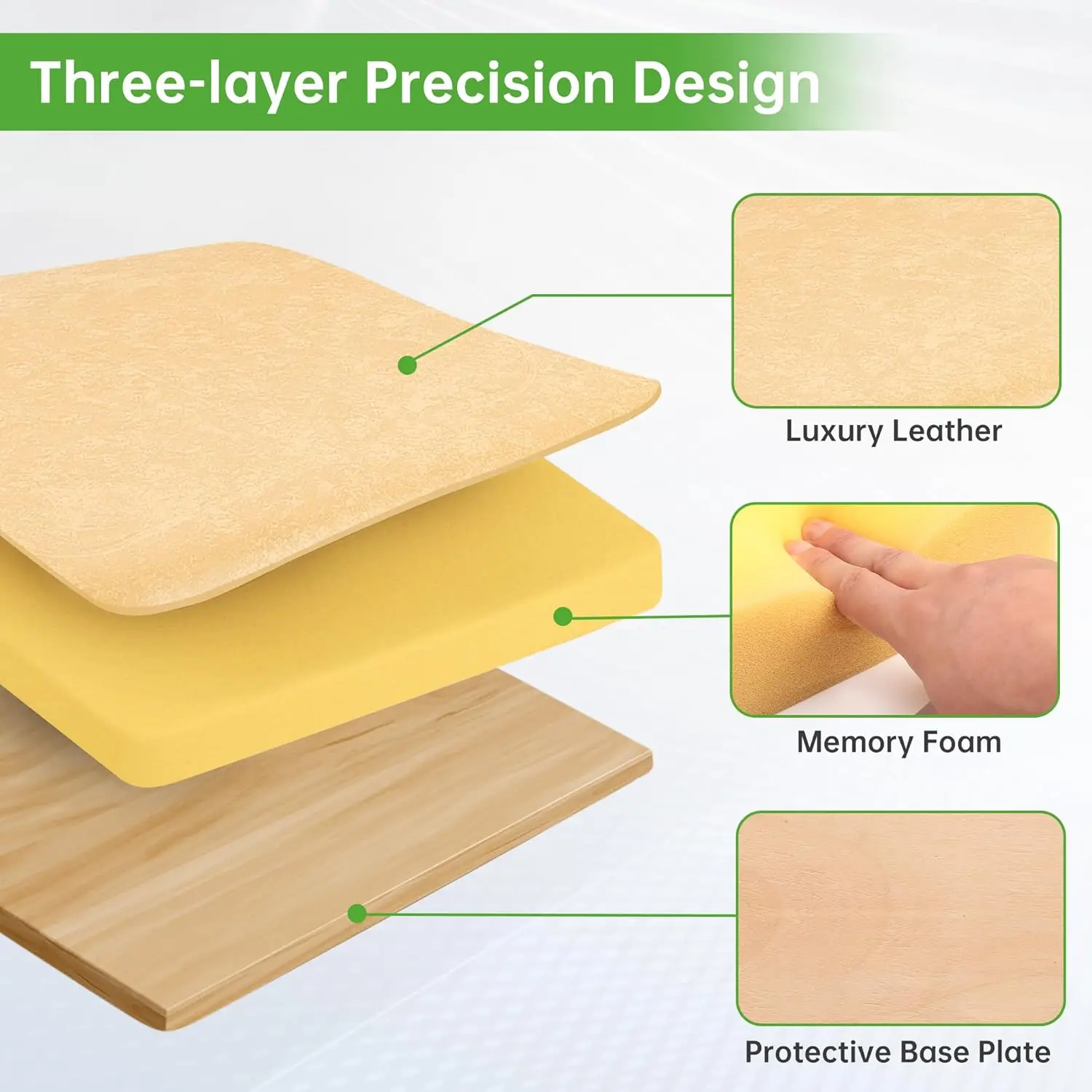 مجموعة المقعد الأمامي لعربة الجولف لـ EZGO TXT (1994-2013) - استبدال مباشر بنمط المصنع مع جلد ممتاز (أسود/فوق)