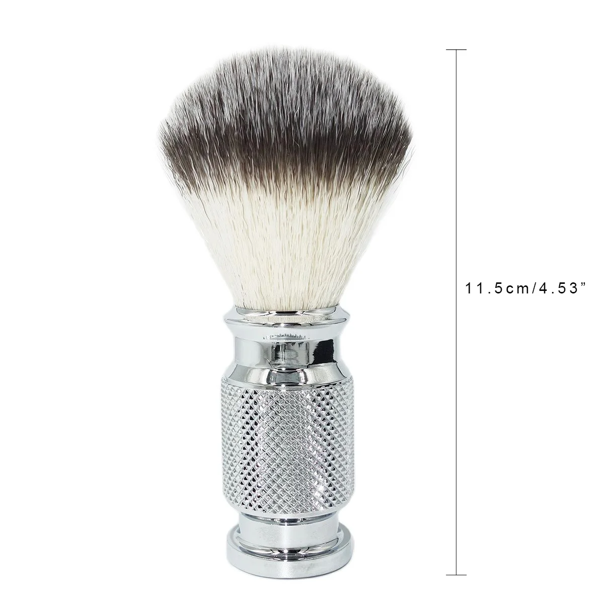 Soft Synthetic Hair Men Wet Shave Brushes Aluminium Nonslip Handle Salon Facial Beard Cleaning Appliance Tool