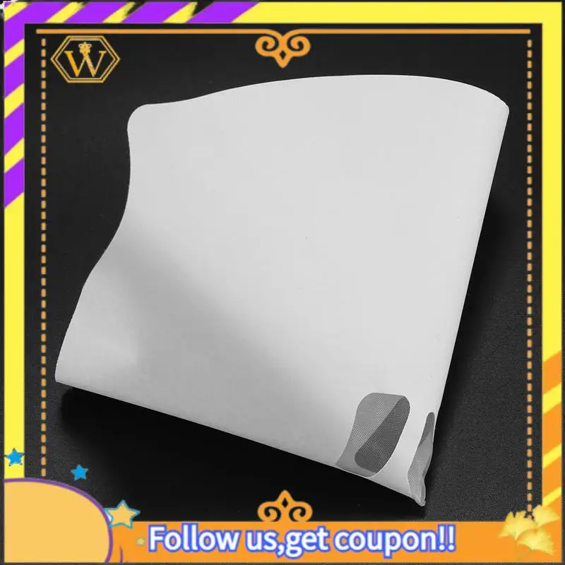 أحدث 150 حزمة من مصافي الطلاء المخروطية 100 ميكرومتر مع 3 قطع من قمع السيليكون، فلتر طلاء 100 ميكرومتر مع نايلون ناعم #5