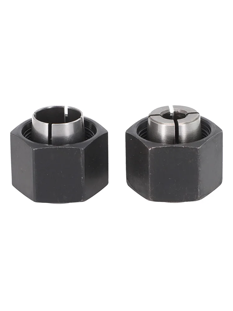 Router Collet 2pcs Set Compatible with For DW621 DW616 DW618 For DW621K DW625 For DW6214 Fits 12 7MM and 6 35MM Router Bits