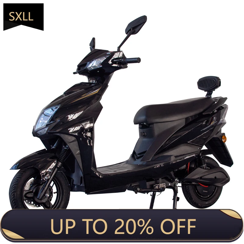 Hot Sale 1500 Watt Electric Scooter Moped Double Drum 10 Inch High Speed Motorcycle