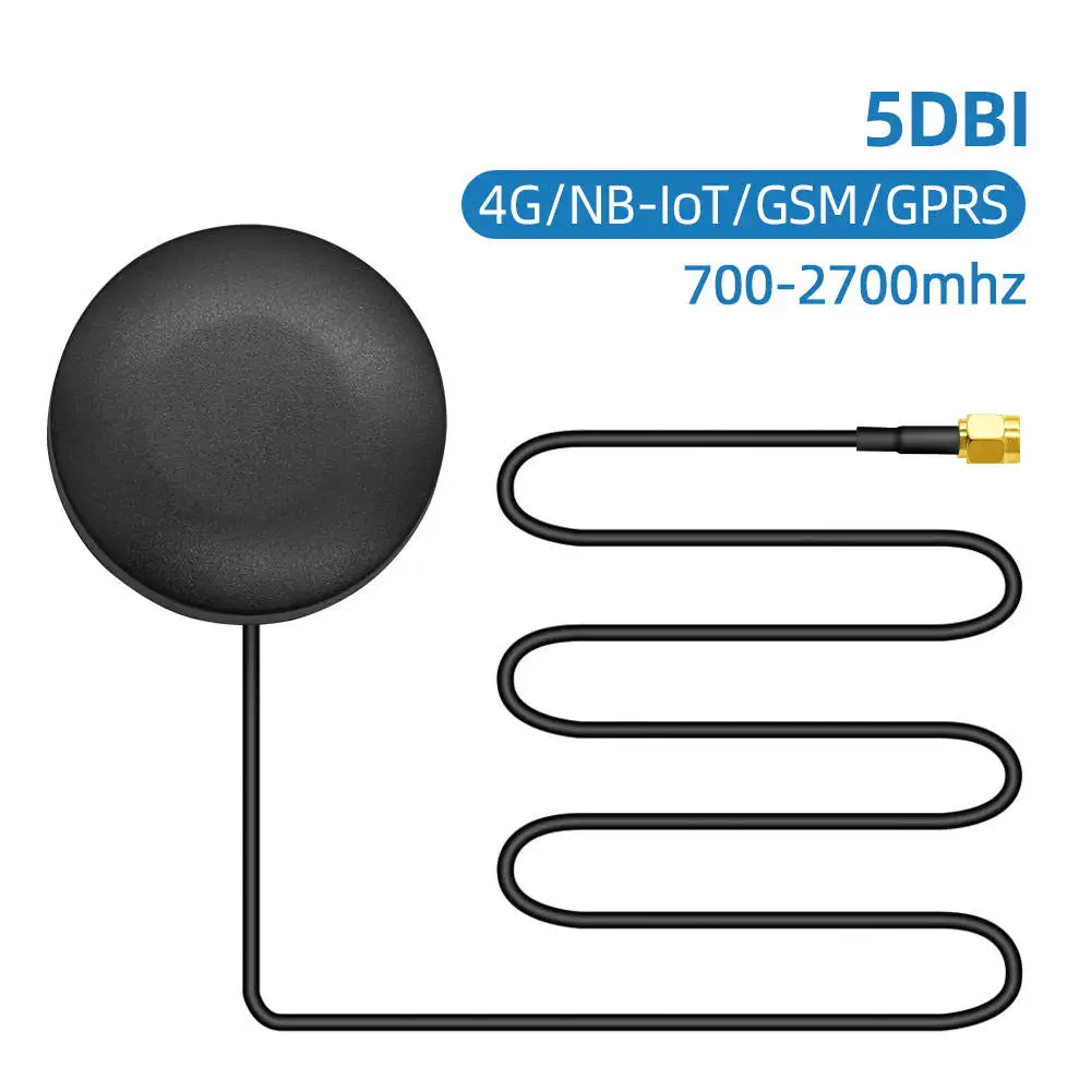 Outdoor Waterproof External Cabinet Antenna 4G 433MHz 2.4G 5.8G GSM Wifi Aerial 5dBi SMA Male for DTU NB Model