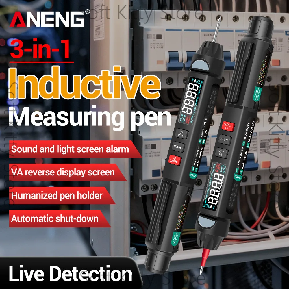 ANENG multi-function pen multimeter high-precision digital multimeter A3008 A3007