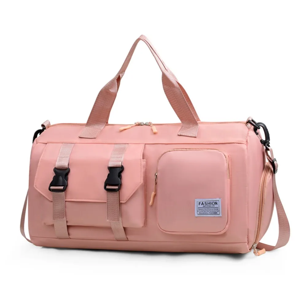 

Oxford Travel Luggage Bag Foldable Sturdy Large Capacity Handbag Multi Layered Multi-functional Nylon Duffle Bag Business