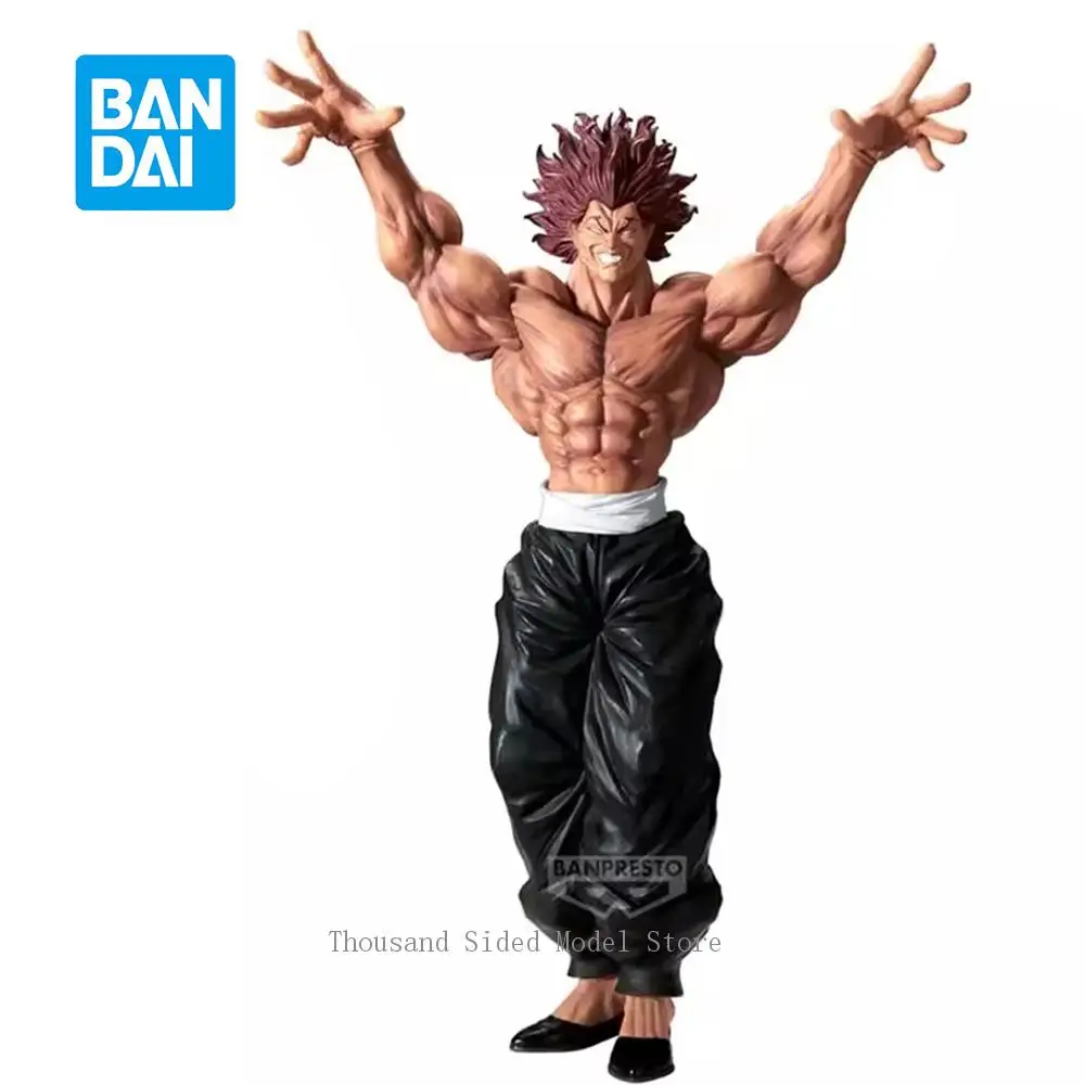 

Original Banpresto Grandista BAKI Hanma Yujiro 27CM Anime Figure PVC Model Desktop Ornament Collection Toys