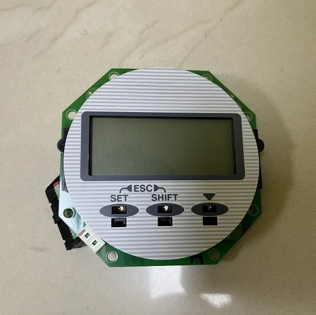 For F9802JA LCD Display Assembly, Suitable for AXF002 AXF400 AXF Series Flowmeter OEM Plastic Material