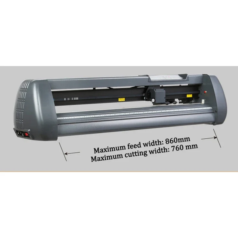 Upgrade SK-870T Cutting Plotter Cutting Machine With Artcut Design Software/USB Port With Built-In Memory For Cutting 760 MM