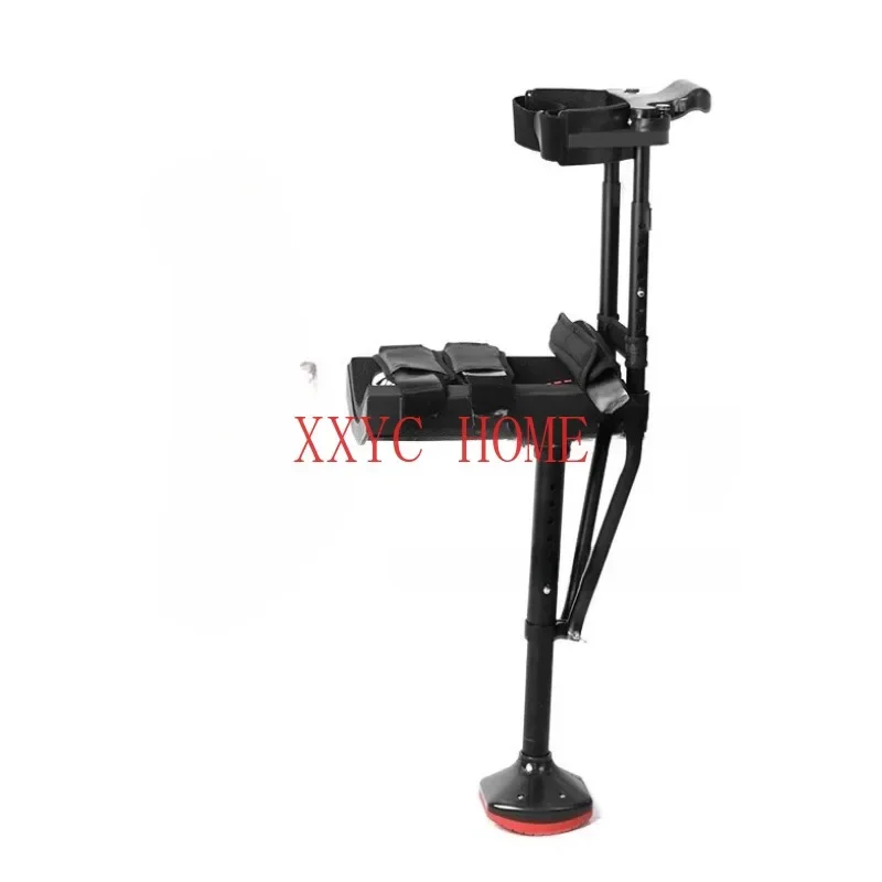 

New Telescopic Assisted Walking Crutch Medical Walking Crutches For Adults Hands Free Knee Crutch Anti Skid Single Leg