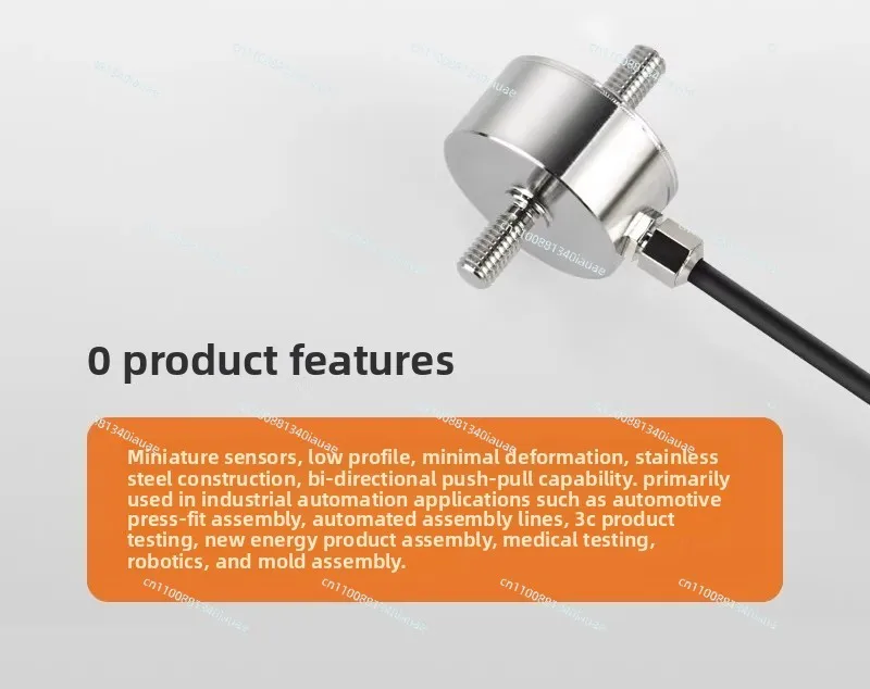 Miniature Small Tensile Pressure Force Sensor High Precision Weighing Detection Diaphragm Cassette