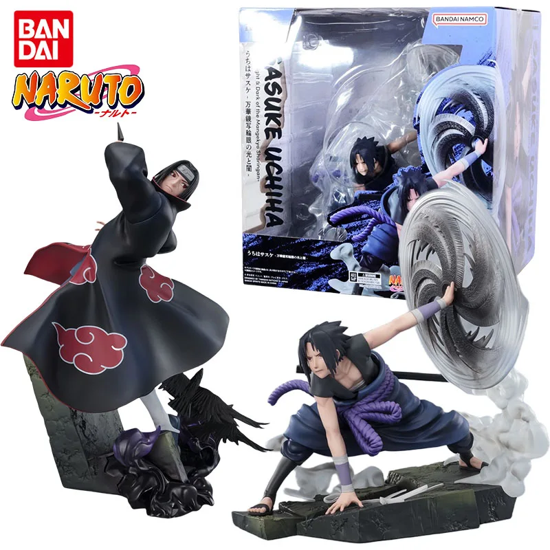 

Bandai Genuine Figuarts ZERO EXTRA BATTLE NARUTO Anime Figure Uchiha Sasuke Itachi Action Toys for Kids Gift Collectible Model