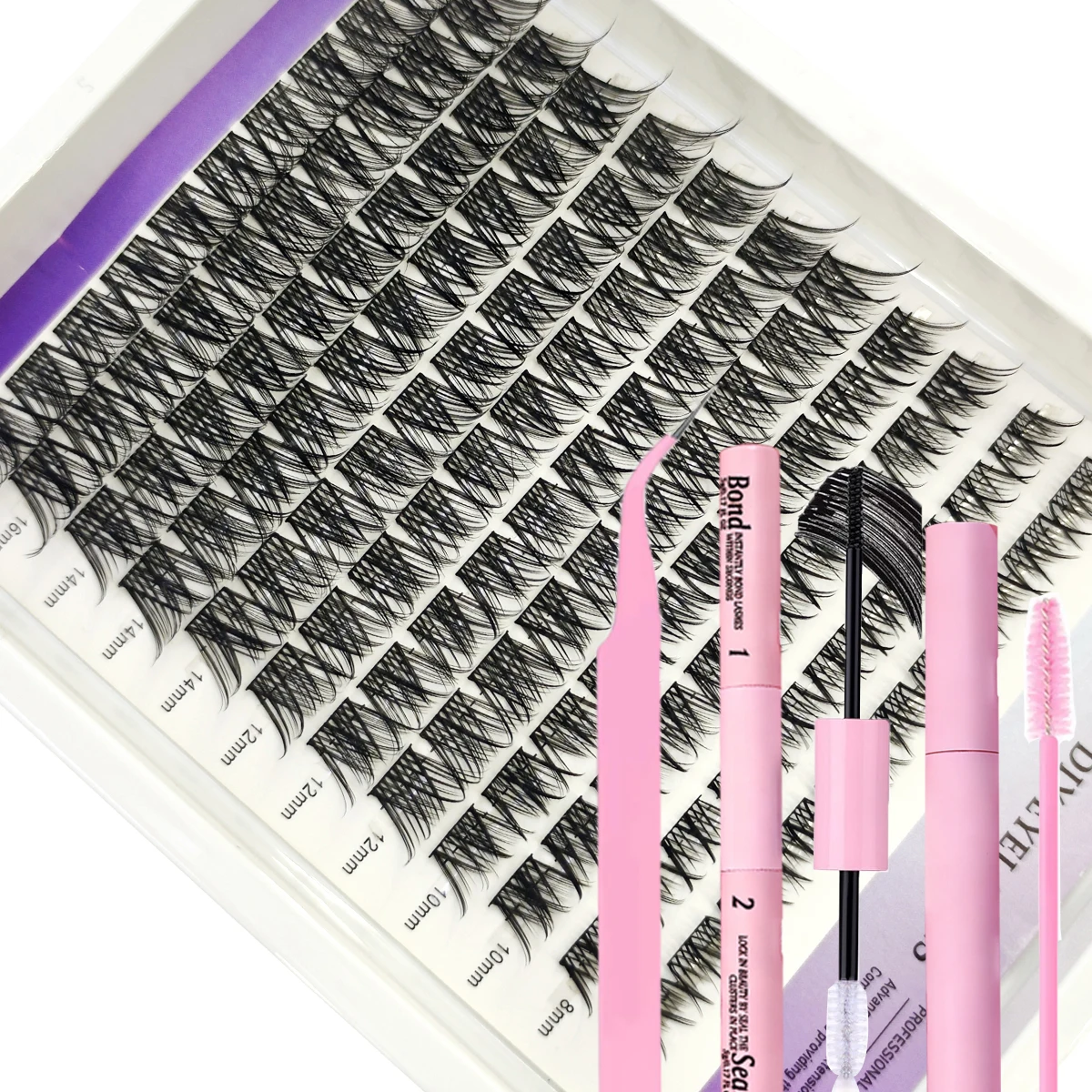 3D Intelligent DIY Eyelash Cluster D Curl Eyelash Extension