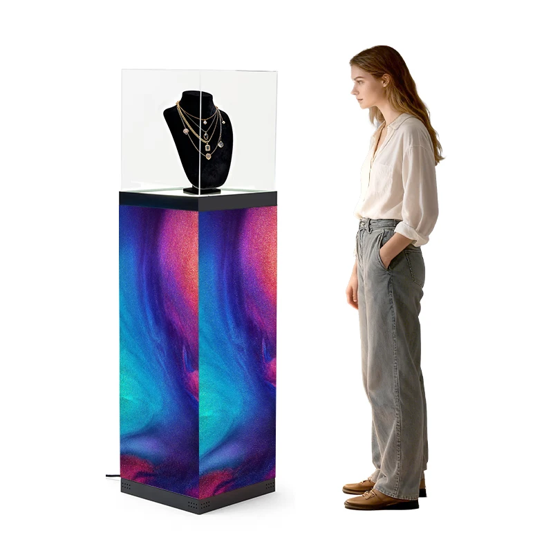 Plastic acrylic box fashion design booth