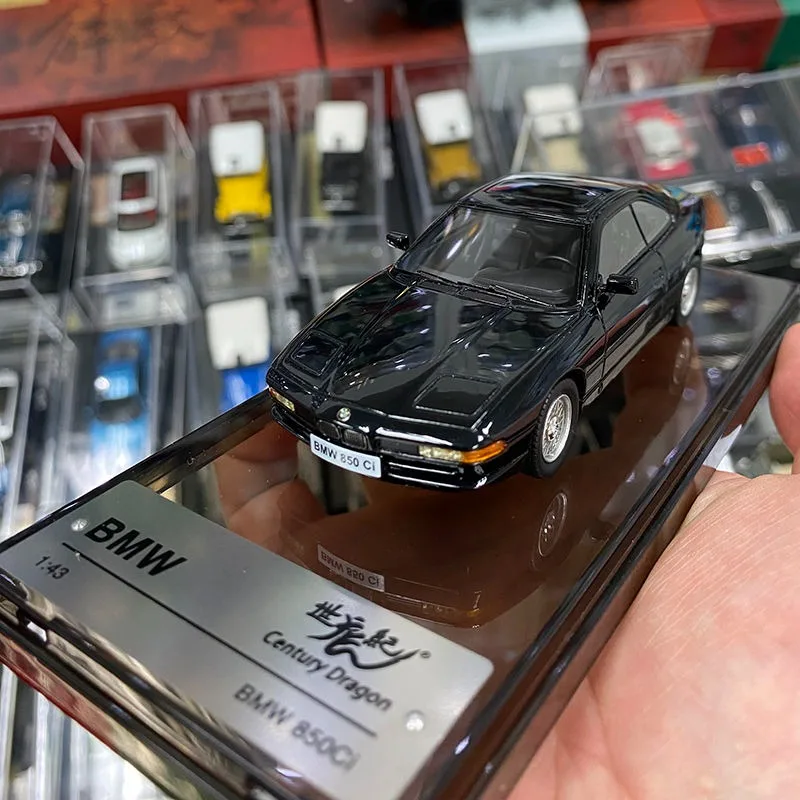 عيب القرن التنين الرسمية دييكاست 1/43 مقياس BMW 850Ci & M1 طبعة جامع نموذج سبيكة نموذج سيارة لعب للأولاد هدية
