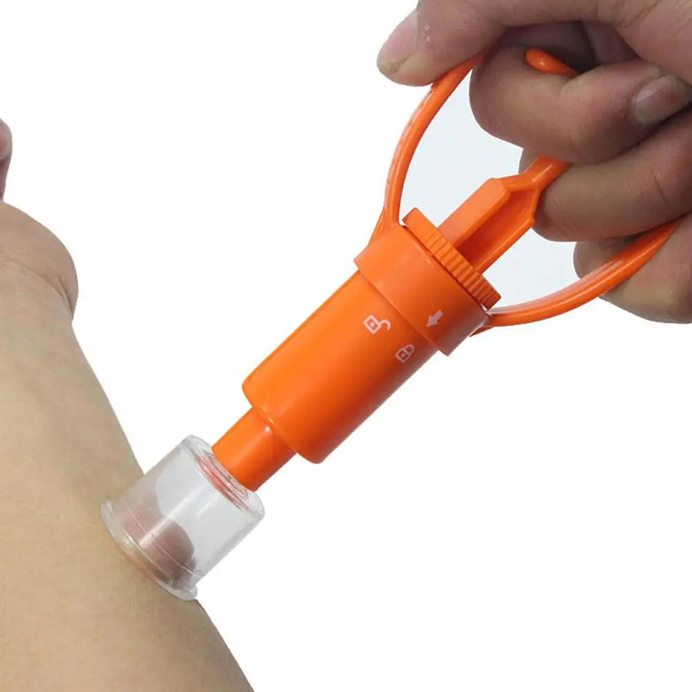 

Outdoor Safety Venom Snake Mosquito Bite Camping Survival Venom Extractor Pump