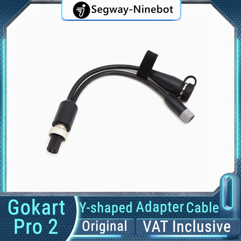 Original Y-shaped Aadpater Cable Spare Parts For Ninebot by Segway Gokart Pro 2 Aadpater Y Shaped Cable Replacement Accessories