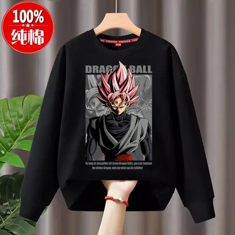 Dragon Ball Animação Camisola Fina, Goku, Vegeta, Manga comprida, Sennin Tartaruga Criativa, Camiseta De Algodão, Moletom Luminoso, Presente De Férias