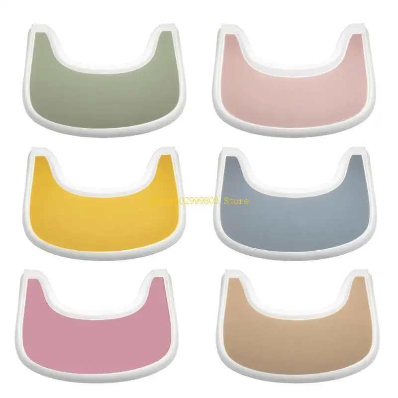 High Chair Placemat for Baby High Chair BPA Dishwasher Safe Silicone Placemats Finger Foods Placemat for Toddler J0MF