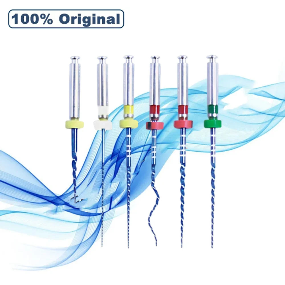 

2 шт./5 шт./коробка, стоматологические эндодонтические роторные файлы для лечения корневого канала с термоактивацией