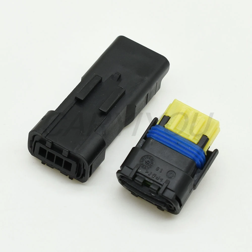 مقاوم للماء FCI التوصيل الكهربائي موصل كابل مشترك ، موصل السيارات ، الإناث والذكور ، 4 دبابيس ، 211PL042S0049 ، 211PC042S8021 ، 1 Set #4