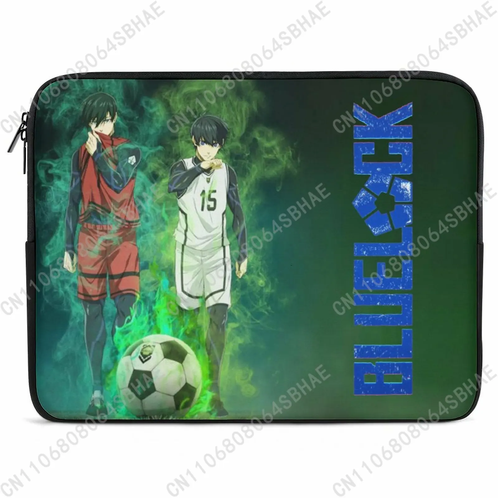 

Blue Lock No Handle Laptop Case Suitable Multiinch Inch Slim Personalized Pattern Neoprene Bag School Students