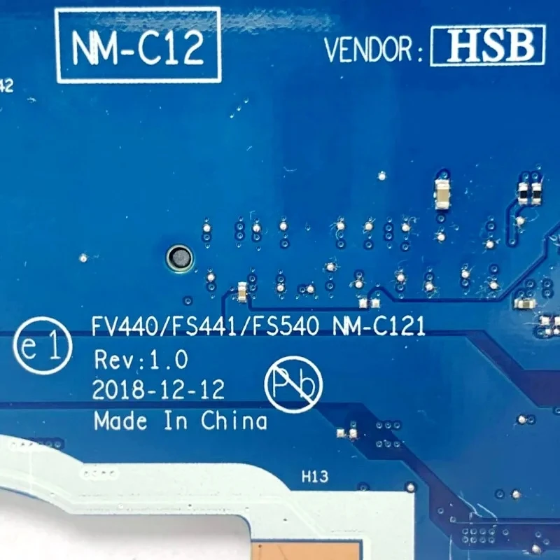 

NM-C121 With I3-8145U / I5-8265U CPU 5B20S41748 5B20S41747 For Lenovo IdeaPad S145-15IWL V15-IWL Laptop Motherboard 100% Test OK