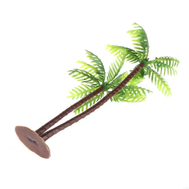 U75C Mini -Landschaftslandschaftsmodell Simulation Kokosnuss Palms Tree Home Decor Ornamente