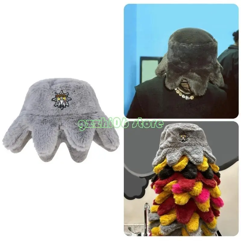 قبعة T5UF الجديدة على شكل دلو للنساء والرجال وحفلات عيد الهالوين #4