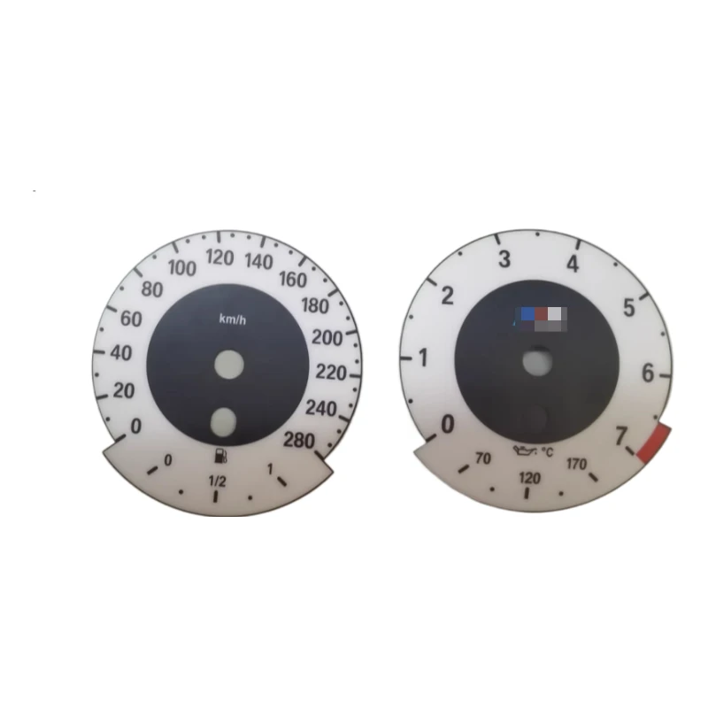 

For BMW E60 E70 E80 E81 E84 Instrument Paper Speedometer Tachometer Instrument Paper White