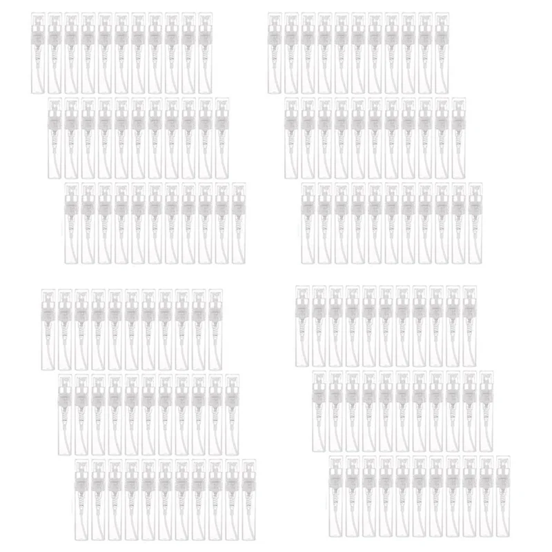 

A38T-480Pcs Transparent Empty Spray Bottles 3Ml Plastic Mini Refillable Container Empty Cosmetic Containers