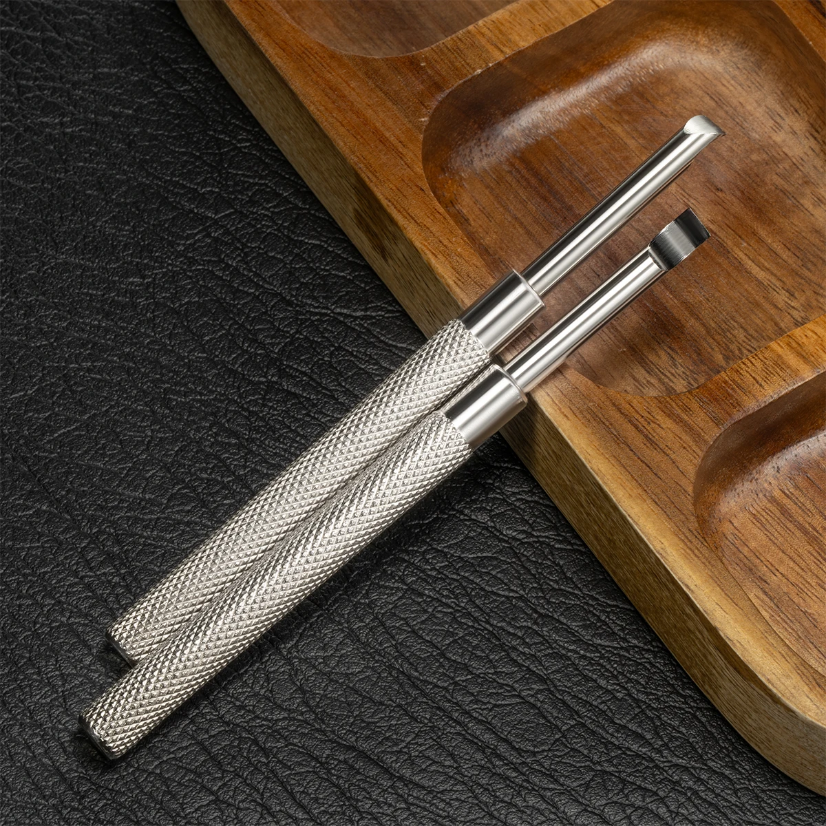 2 Pack Stainless 4mm Watch Hand Remover Tools Levers With Flat Blade Watch Needle Lifting Tool for Watchmaker Prying Knife Tools