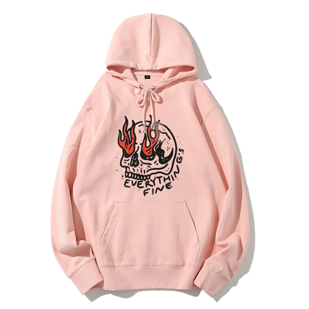 Skull Rebel Rock n Roll Grunge Edgy Outfit Boho Hippie Hoodie Women’s Halloween Autumn Winter Spooky Season Graphic Sweatshirt