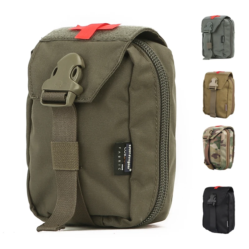 

Медицинская сумка-аптечка Emersongear, поясная, для выживания, для походов, охоты, велоспорта, нейлоновая, EM6368