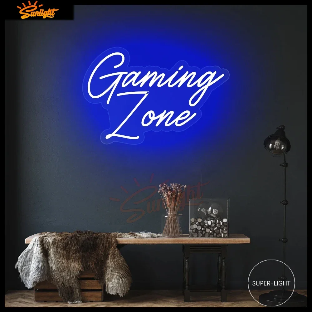 Custom Gaming Zone Neon Teken Gaming Zone Led Teken